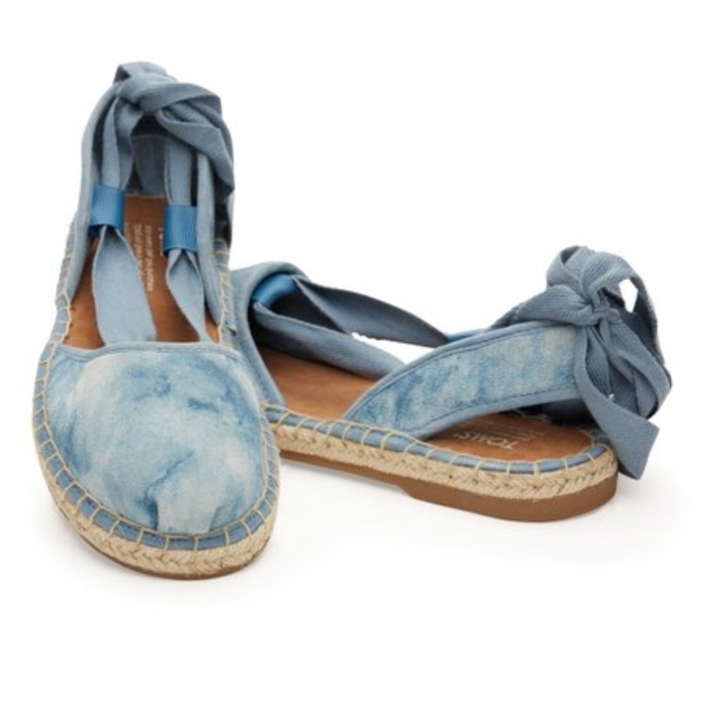 Toms skyway Bella espadrille shoes new - Picture 2 of 5